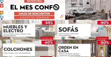 ofertas mes conforama SuperChollos