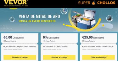 OFERTAS vevor mitad año SuperChollos