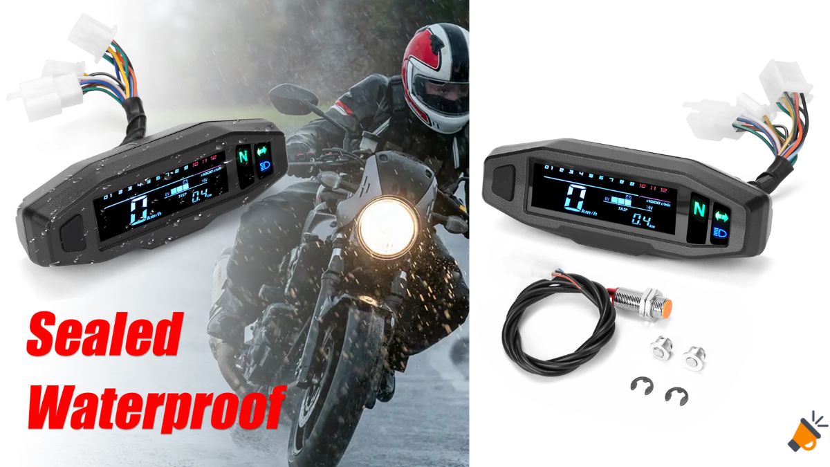 oferta velocímetro Digital motocliceta barato SuperChollos